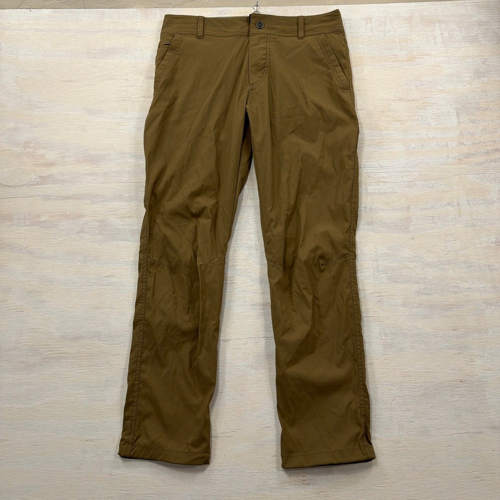Kuhl Men's Renegade Afire Chino 32x30 Technical Tapered Hiking Chino Brown Mens